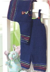 Baby Wool Pusero ja henkselihousut